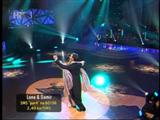 Lana Banely i Damir Horvatinčić u finalnoj emisiji Plesa sa zvijezdama 2011 - engleski valcer