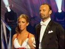 Sara Stojanović i Goran Grgić u prvoj emisiji Plesa sa zvijezdama 2008 - engleski valcer