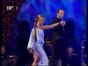Sara Stojanović i Goran Grgić u drugoj emisiji Plesa sa zvijezdama 2008 - rumba